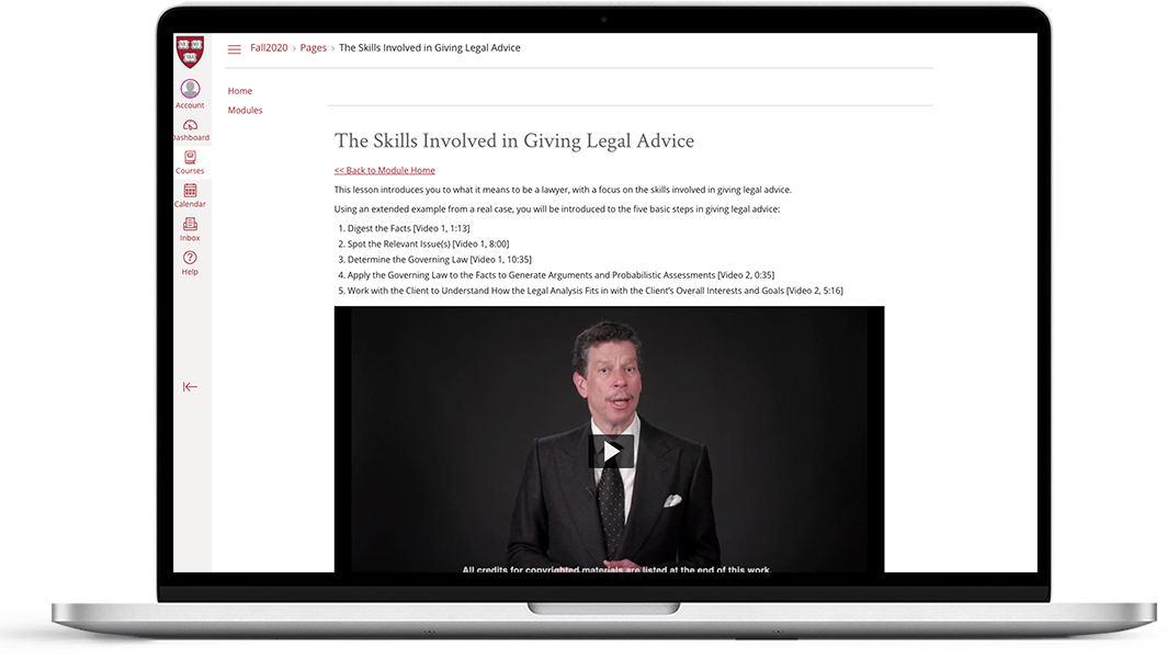 Introduction to giving legal advice